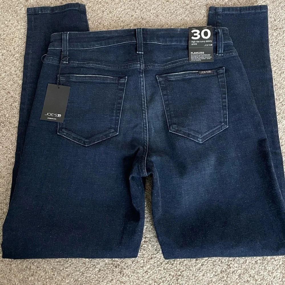 Joe’s high rise curvy skinny ankle jeans